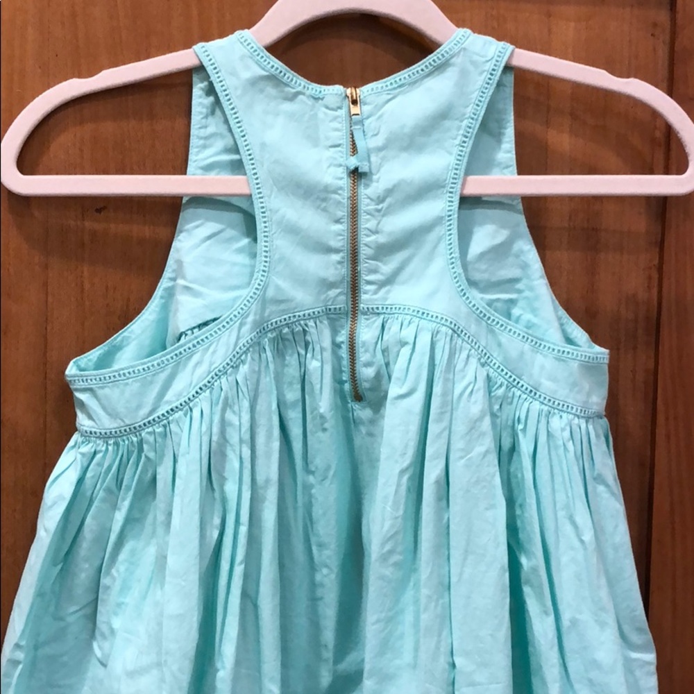 Crewcuts NWT Aqua Blue Sundress sz. 14 Dress - Picture 4 of 4